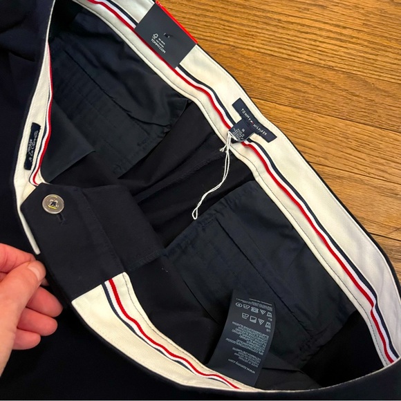 Tommy Hilfiger Woman’s Masters Navy Ankle Ala Cheville Pants Size 16 - Picture 3 of 8